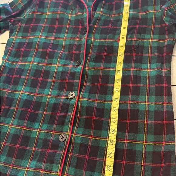 LAUREN | Ralph Lauren Green Black Red flannel Pajamas Set | Medium - Picture 8 of 10
